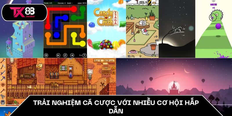 Game Nhanh TX88 - Trải Nghiệm Tốc Độ, Chiến Lược Tinh Tế 4 Trải nghiệm cá cược với nhiều cơ hội hấp dẫn